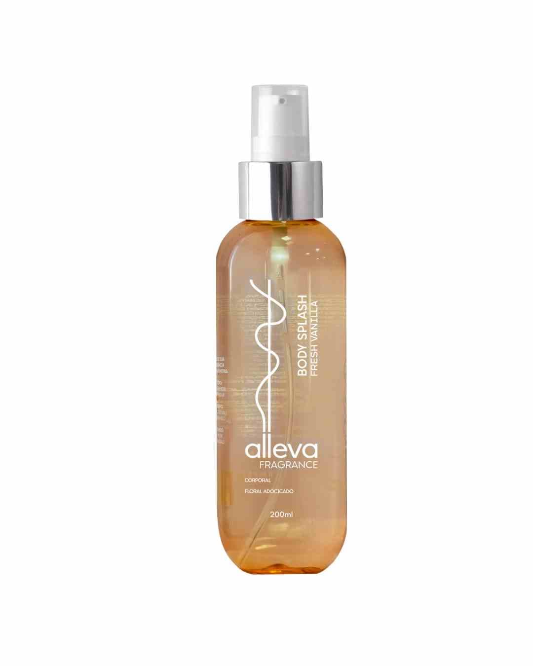 AL5001 BODY SPLASH BODY FRESH VANILLA 200ML ALLEVA