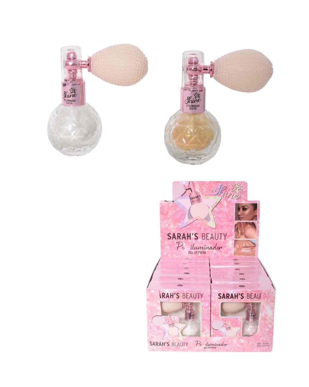 S8231 PO ILUMINADOR GLISTEN CX/12 SARAHS BEAUTY