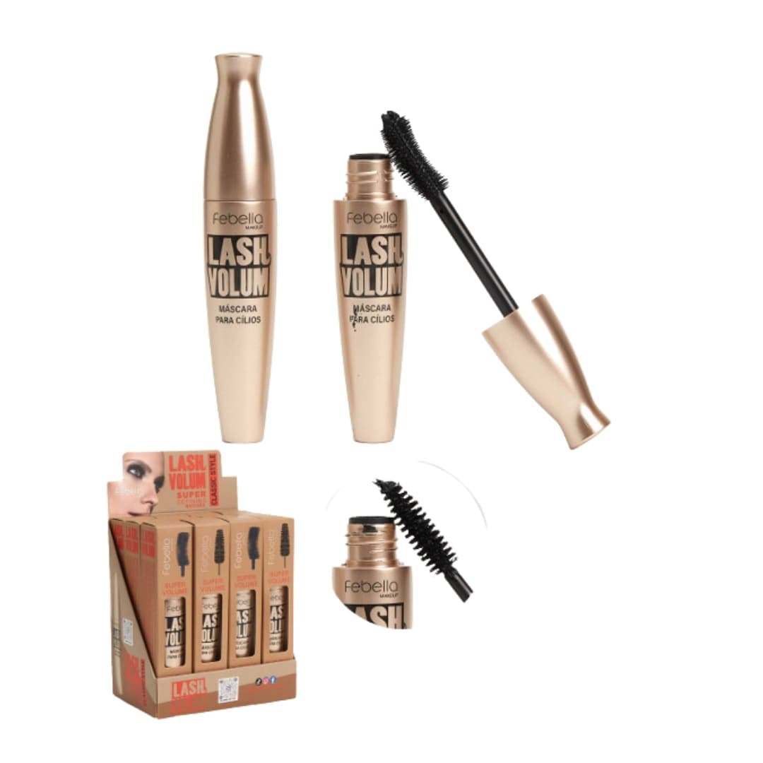 MA30419 MASCARA CILIOS LASH VOLUME CX/12 FEBELLA