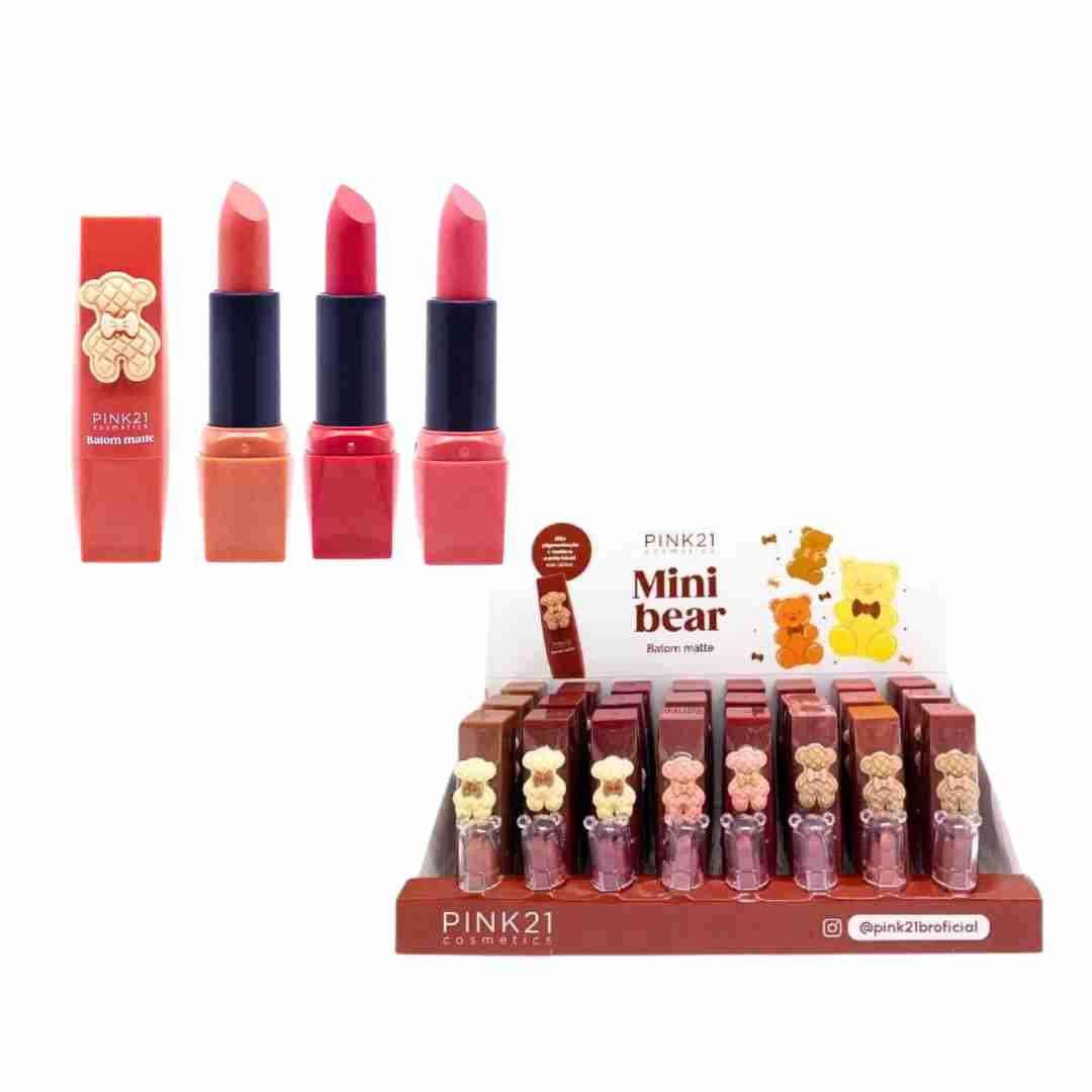 CS4521 BATOM MATTE MINI BEAR CX/24 PINK 21
