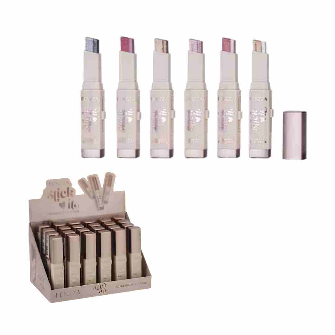 FZ10085 DUO DE SOMBRAS STICK CX/24 FENZZA MAKE UP