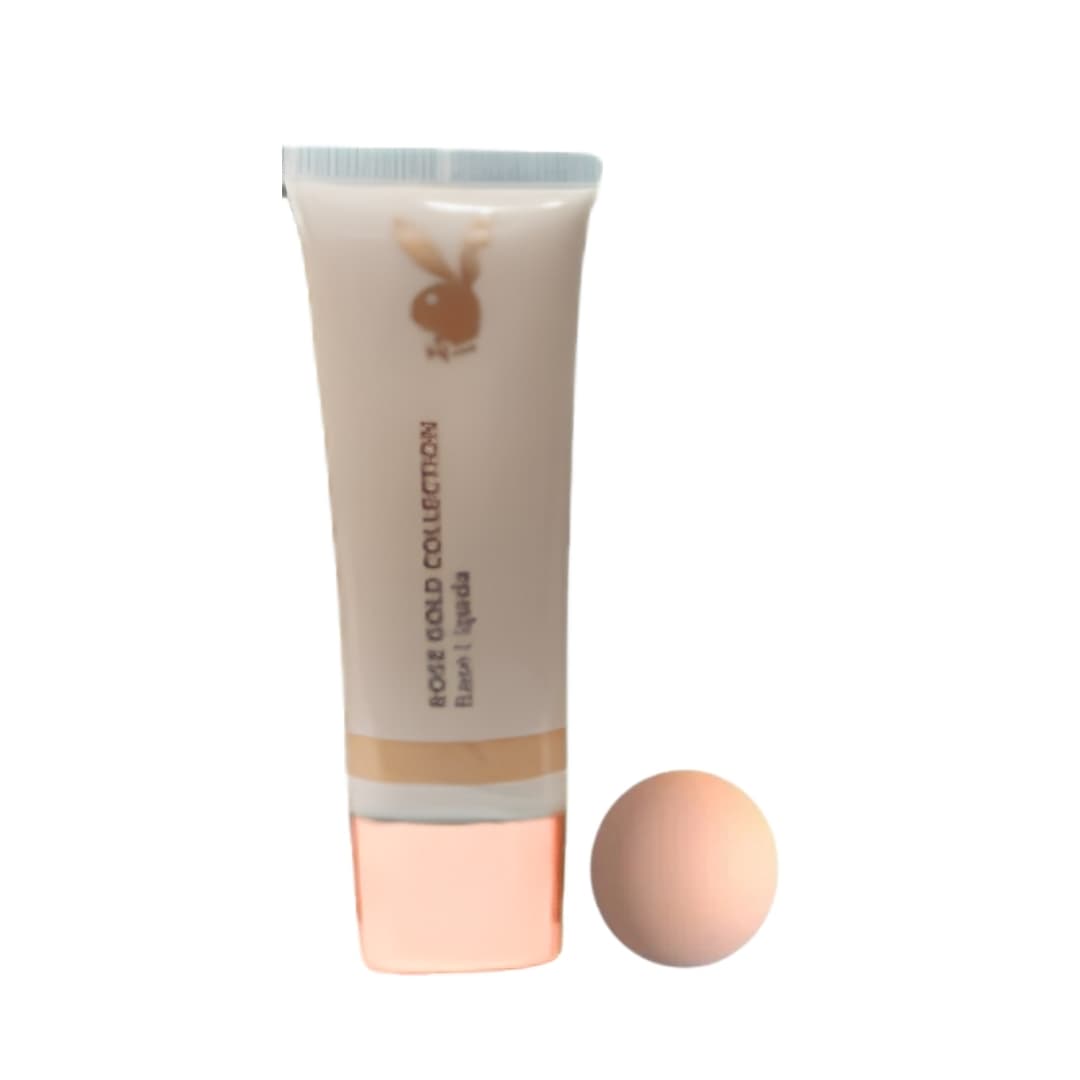 HB103838 BASE LIQUIDA ROSE GOLD COLLECTION COR 3 PLAYBOY