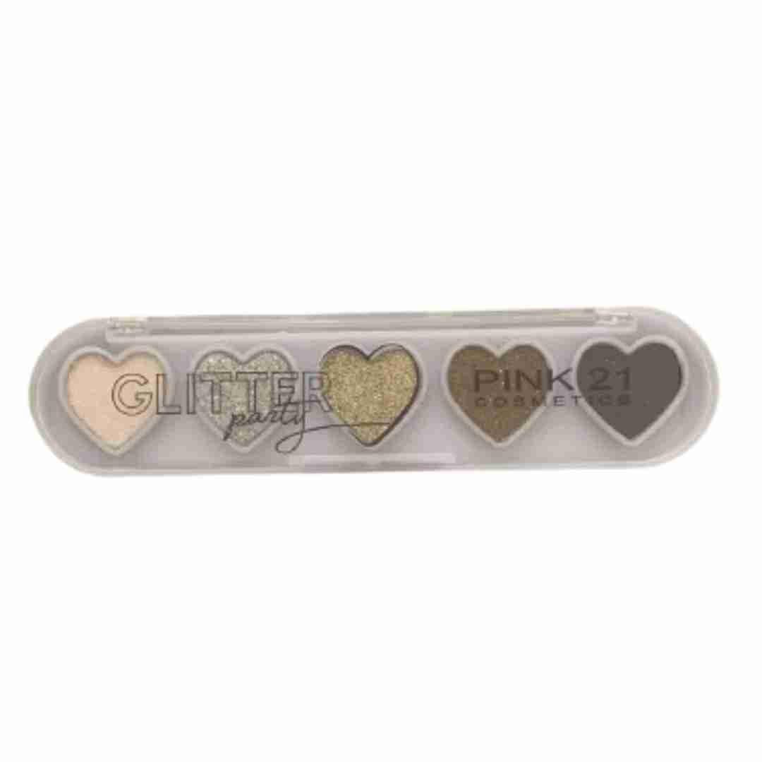 CS4329-4 PALETA DE GLITTER PARTY COR 4 PINK 21