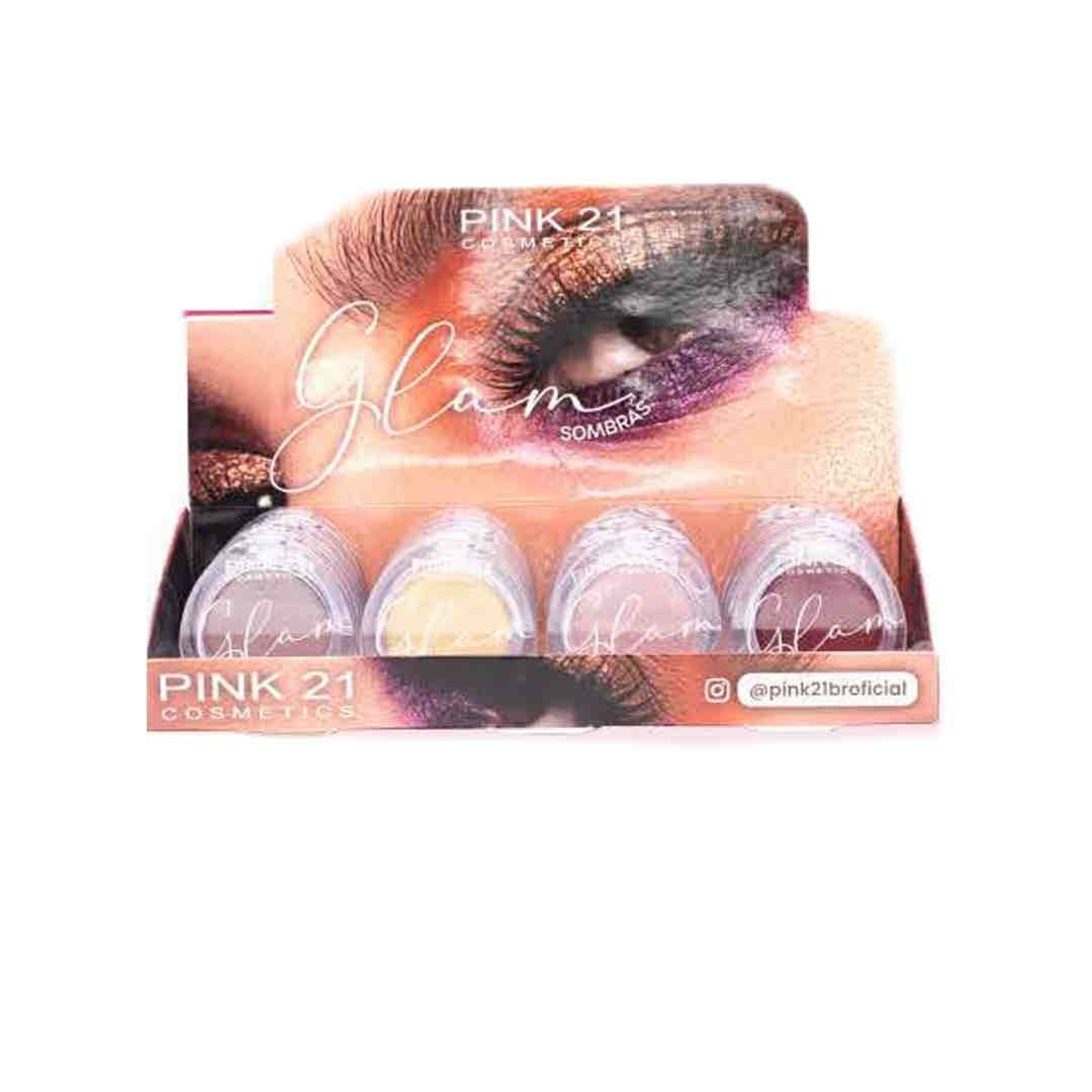 CS4042 PALETA DE SOMBRAS GLAN COR B CX/24 PINK 21