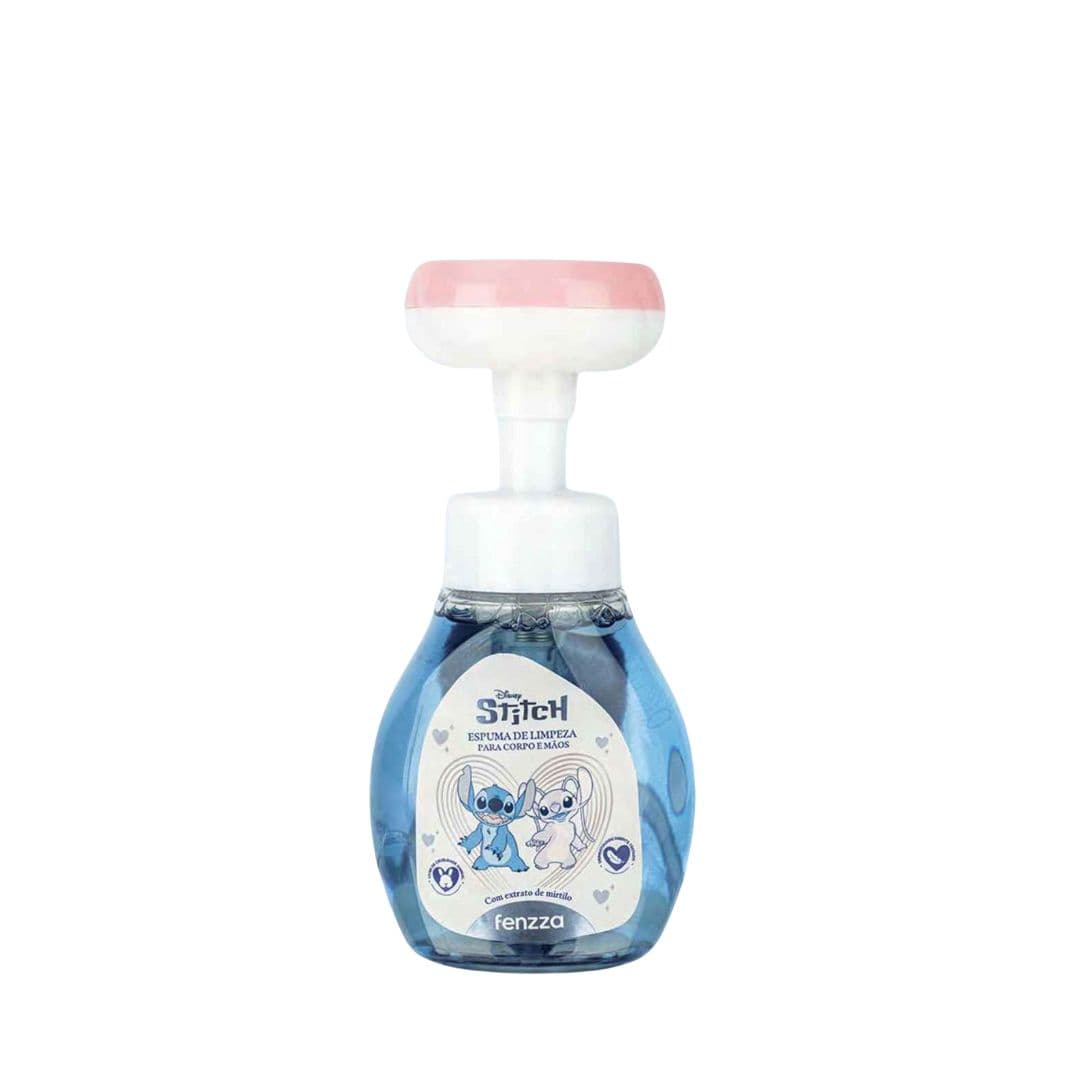 DIS160 ESPUMA DE LIMPEZA E MAOS ANGEL 280ML STITCH FENZZA
