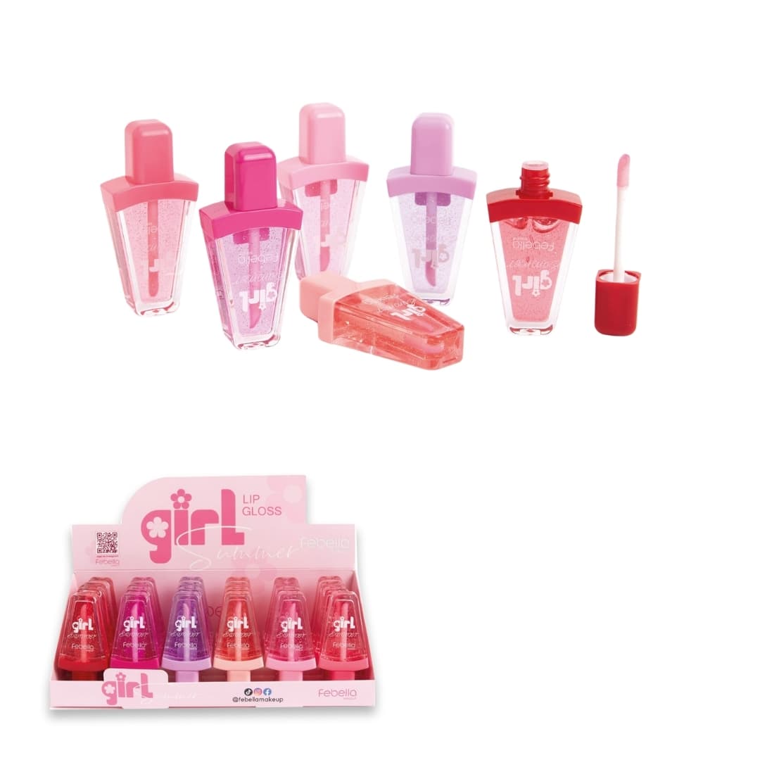 LG40521 GLOSS GIRL SUMMER CX/24 FEBELLA