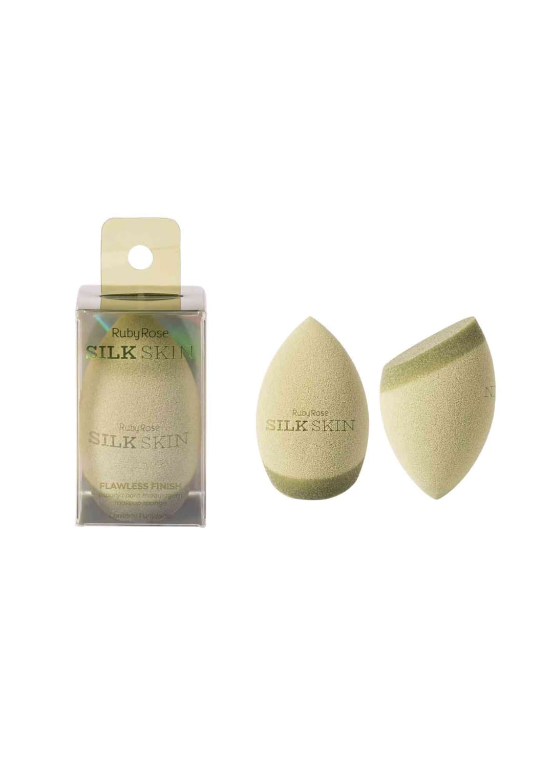 HB A7002 ESPONJA FLAWLESS FINISH SILK SKIN PC/12 RUBY ROSE