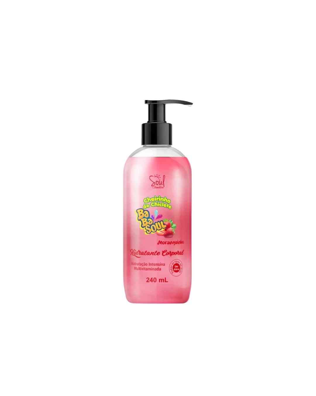 HIDRATANTE CORPORAL BABASOUL MORANG 240ML SOUL COSMETICOS