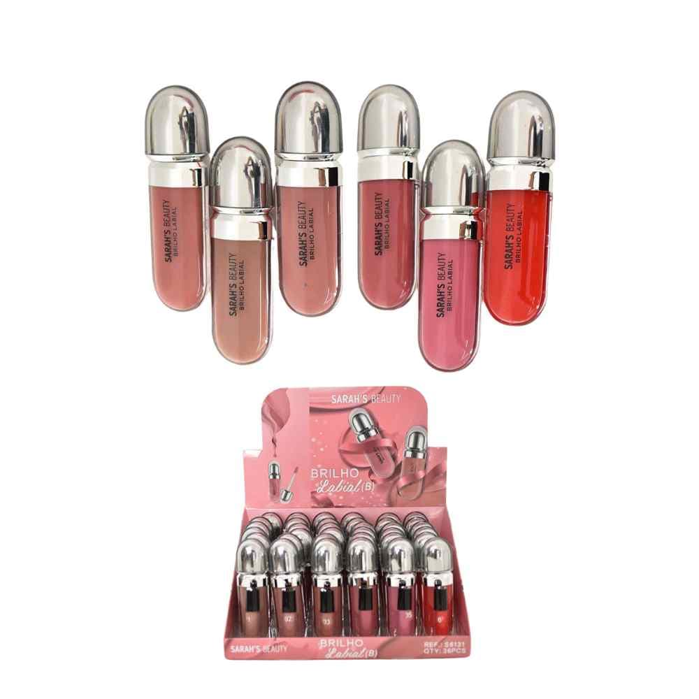 S6131-B GLOSS BRILHO LABIAL CX/36 SARAHS BEAUTY