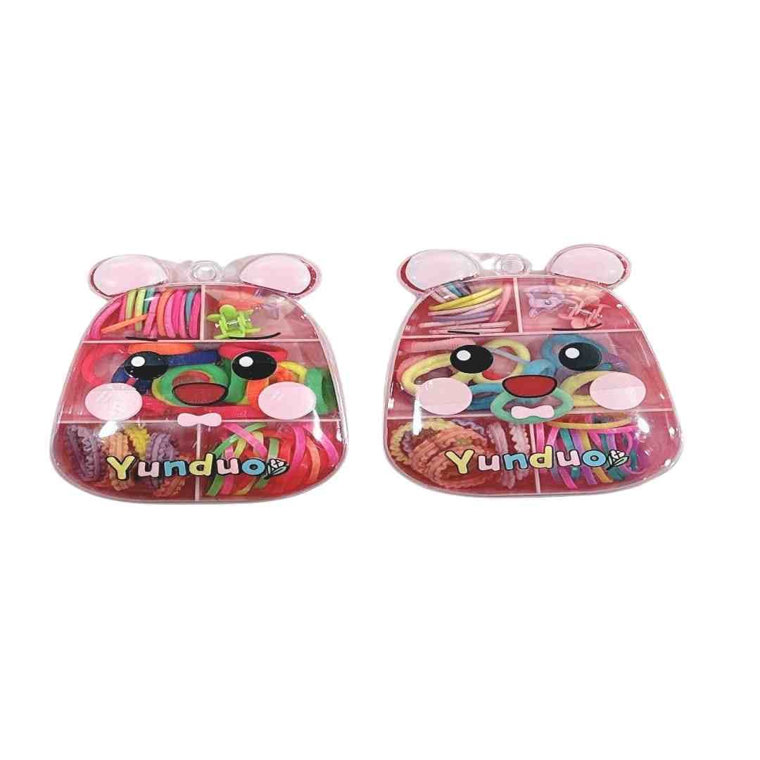 DF400-RB1103-3 KIT PRENDEDORES CABELO MALETA HAMSTER DAFU