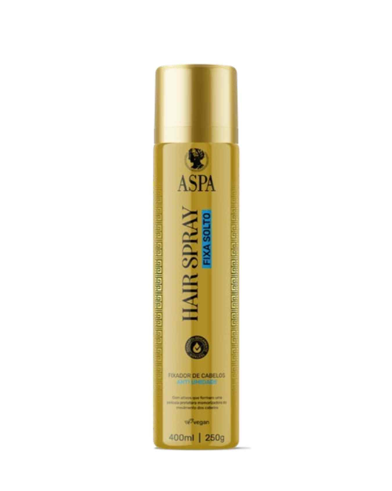ASPA HAIR SPRAY FIXA SOLTO 400ML/250G ASPA