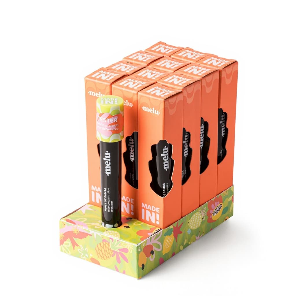 RR-E2001 MASCARA CILIOS PRETA MADE IN CX/12 MELU RUBY ROSE