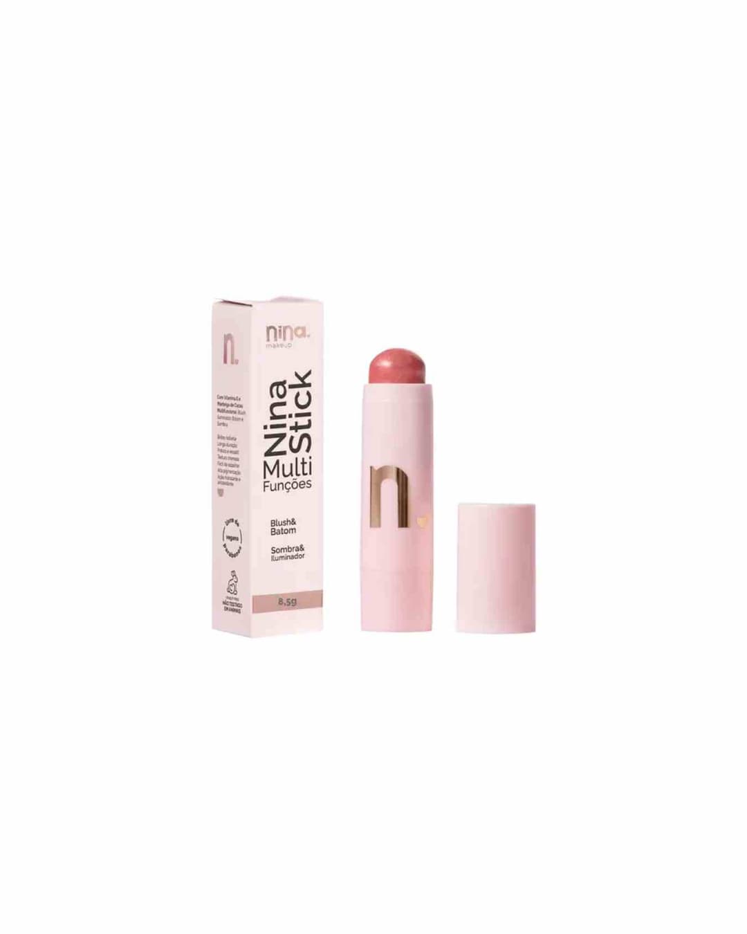 STICK MULTIFUNCOES PEACH GLOW NINA MAKEUP