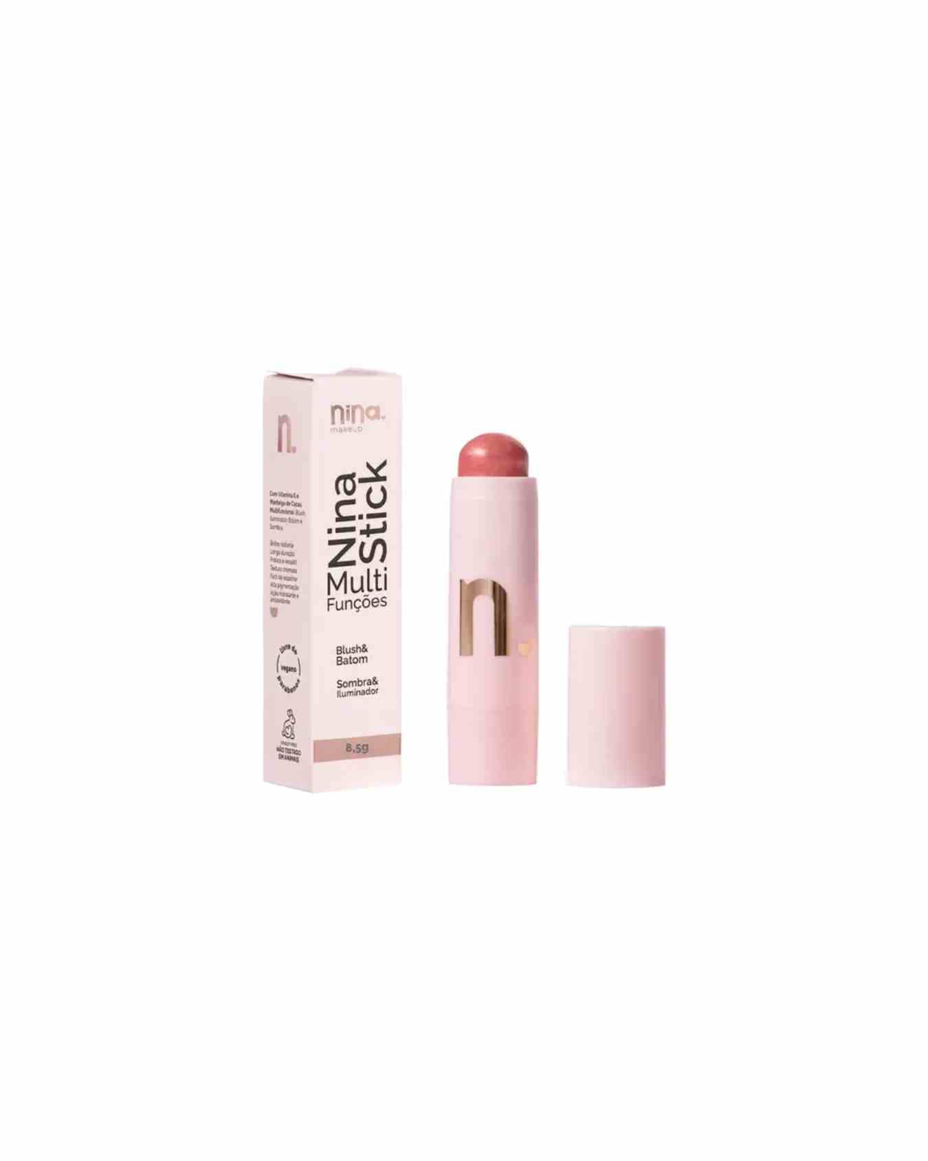 STICK MULTIFUNCOES PEACH GLOW NINA MAKEUP