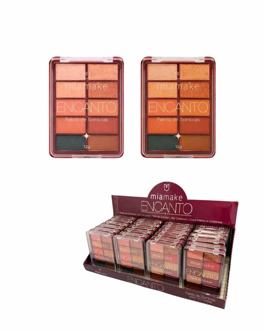 599 PALETA DE SOMBRAS ENCANTO CX/24 MIAMAKE