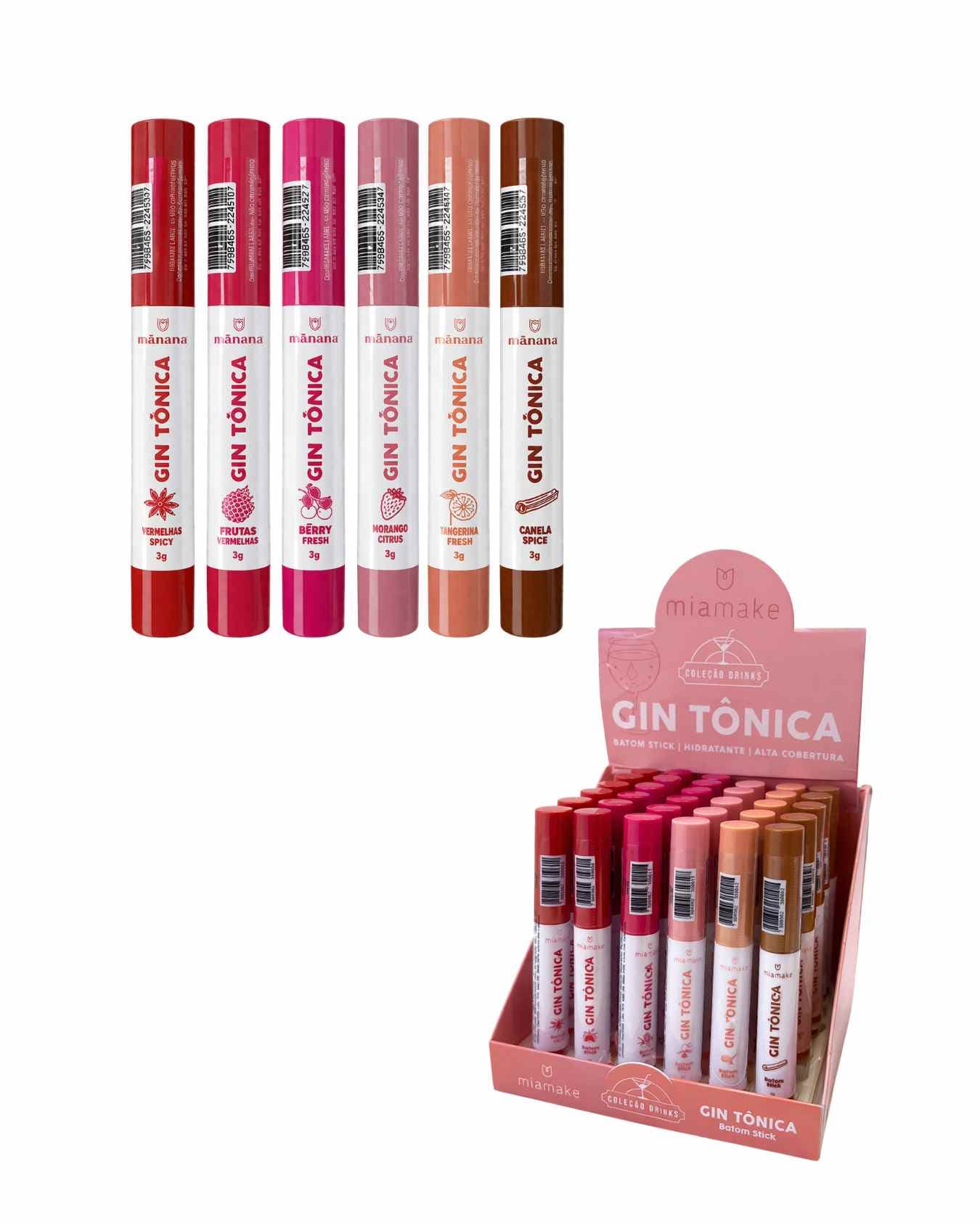 602 BATOM STICK GIN TONICA CX/36 MIAMAKE