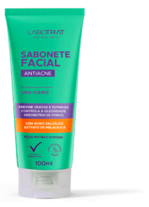 PA120011 SABONETE FACIAL ANTIACNE 100ML LABOTRAT