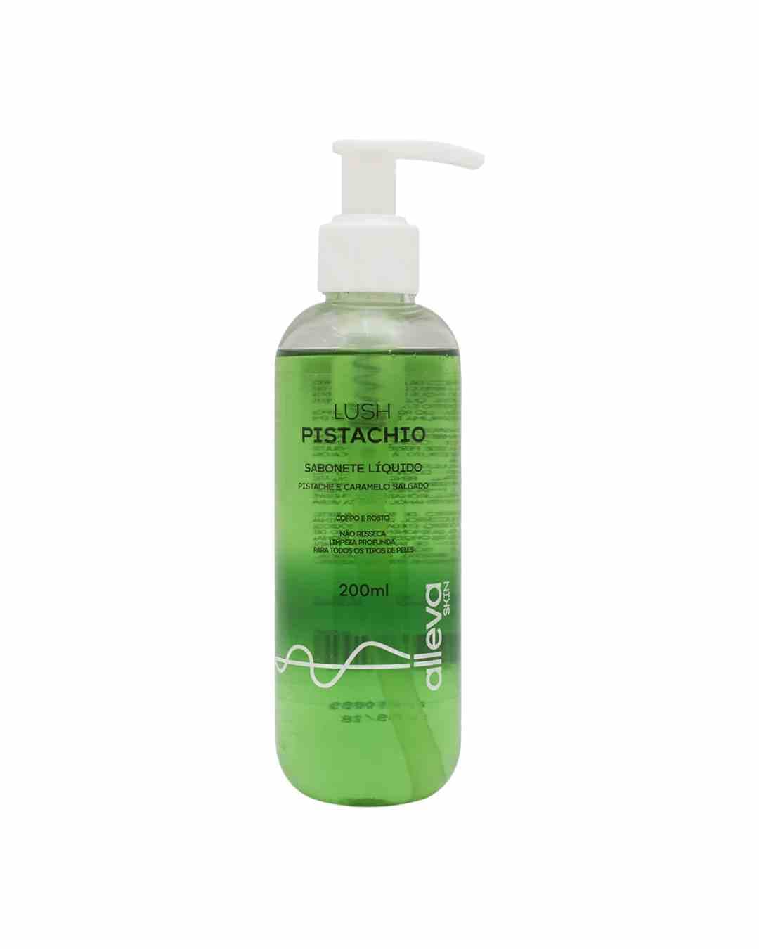 AL7205 SABONETE LIQ CORPO ROSTO LUSH PISTACHIO 200ML ALLEVA