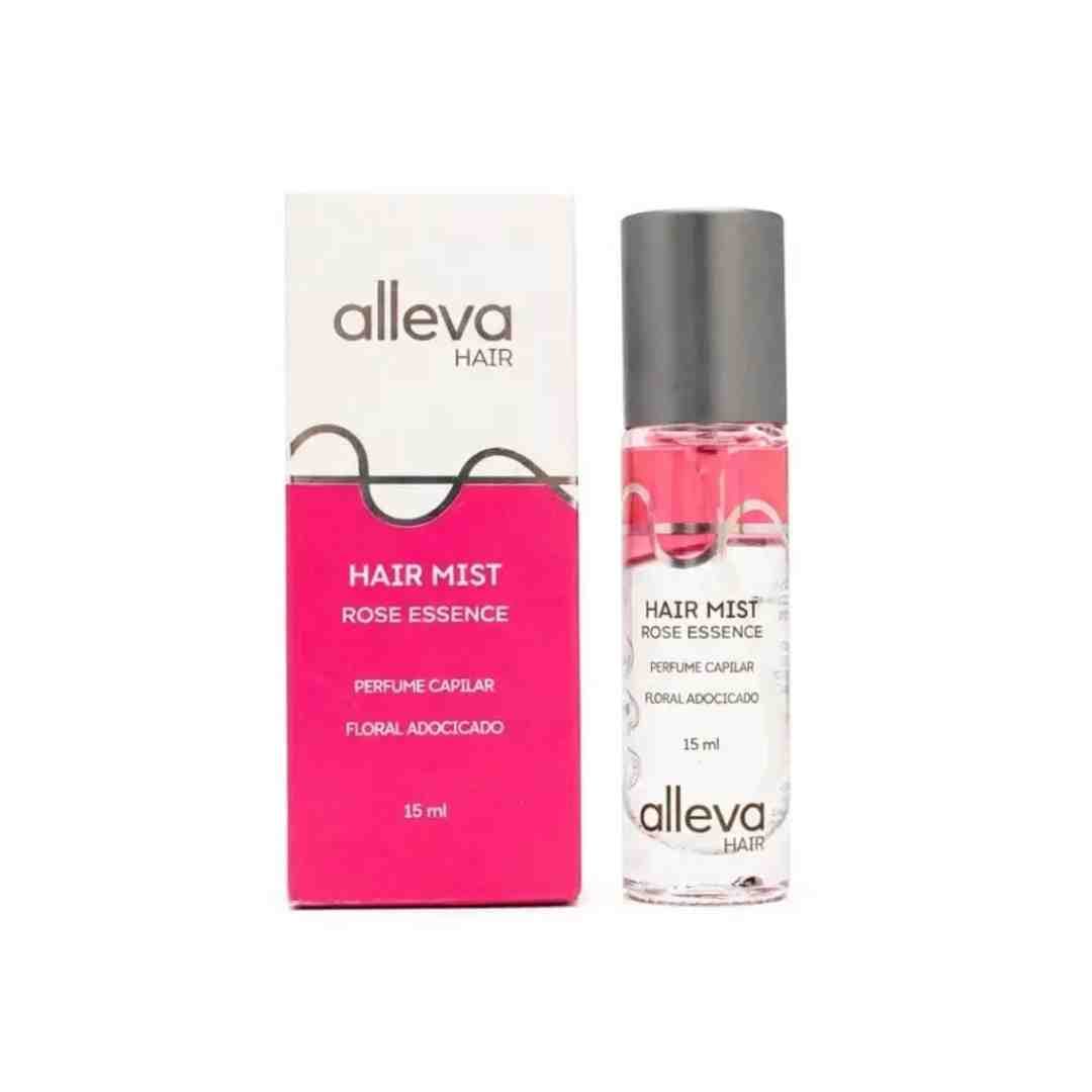 AL8003 HAIR MIST ROSE ESSENCE PERFUME CAPILAR 15ML ALLEVA