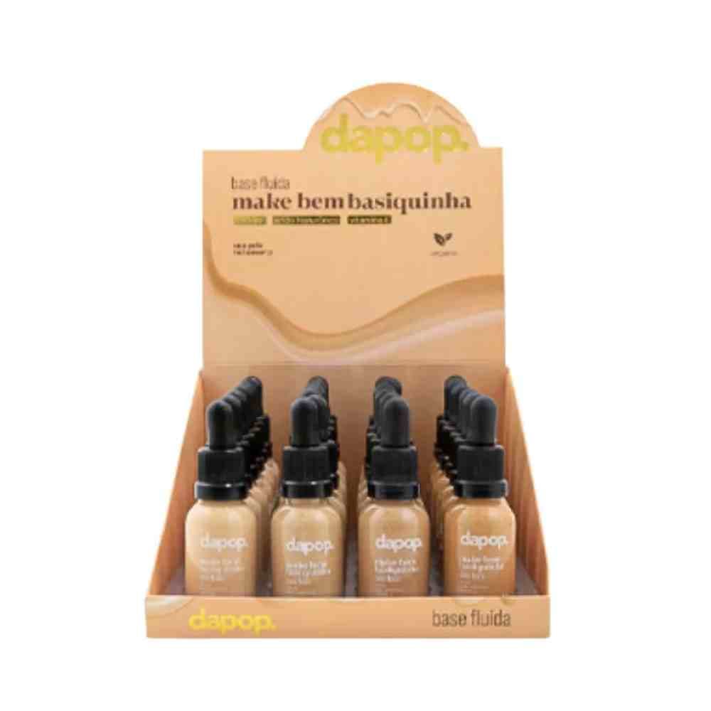 DP2158 BASE FLUIDA MAKE BEM BASIQUINHA 4 CORES CX/24 DAPOP