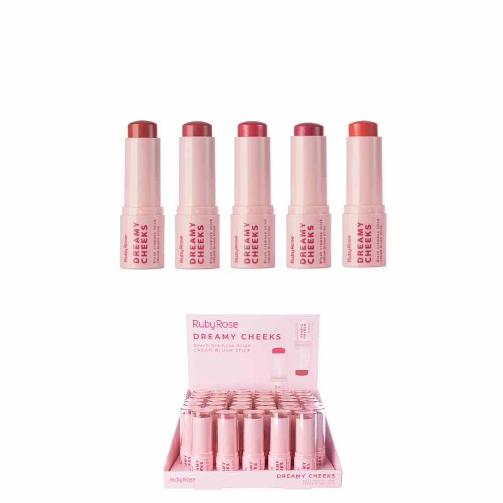 HB M01-G1 BLUSH CREMOSO DREAMY CHEEKS ROSA RUBY ROSE CX/36