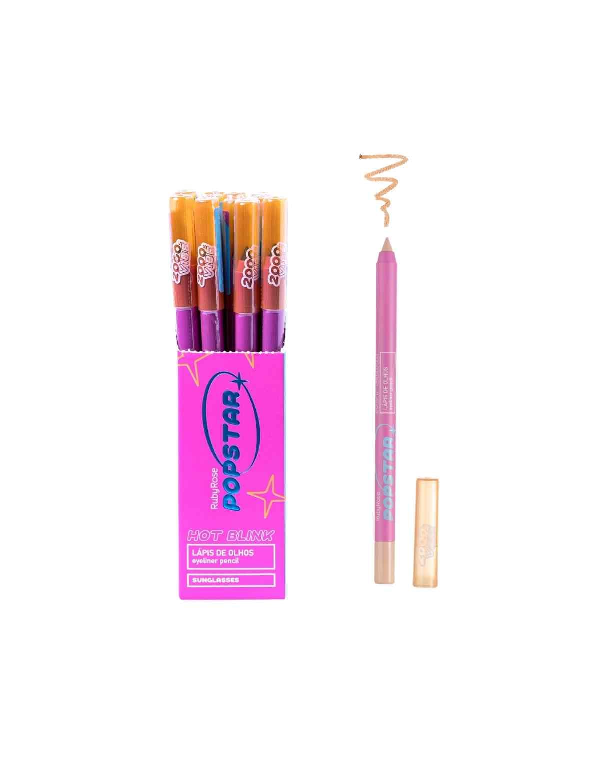 HB E2402-1 LAPIS DE OLHO GOLDEN STAR POPSTAR RUBY ROSE CX/12
