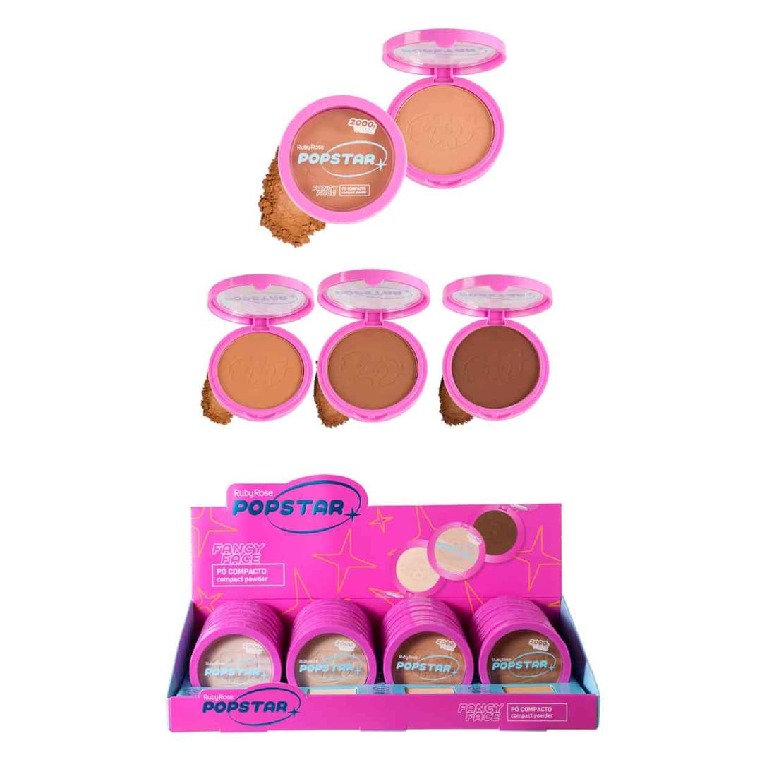 HB M406-G2 PO COMPACTO FANCY FACE POPSTAR RUBY ROSE CX/24