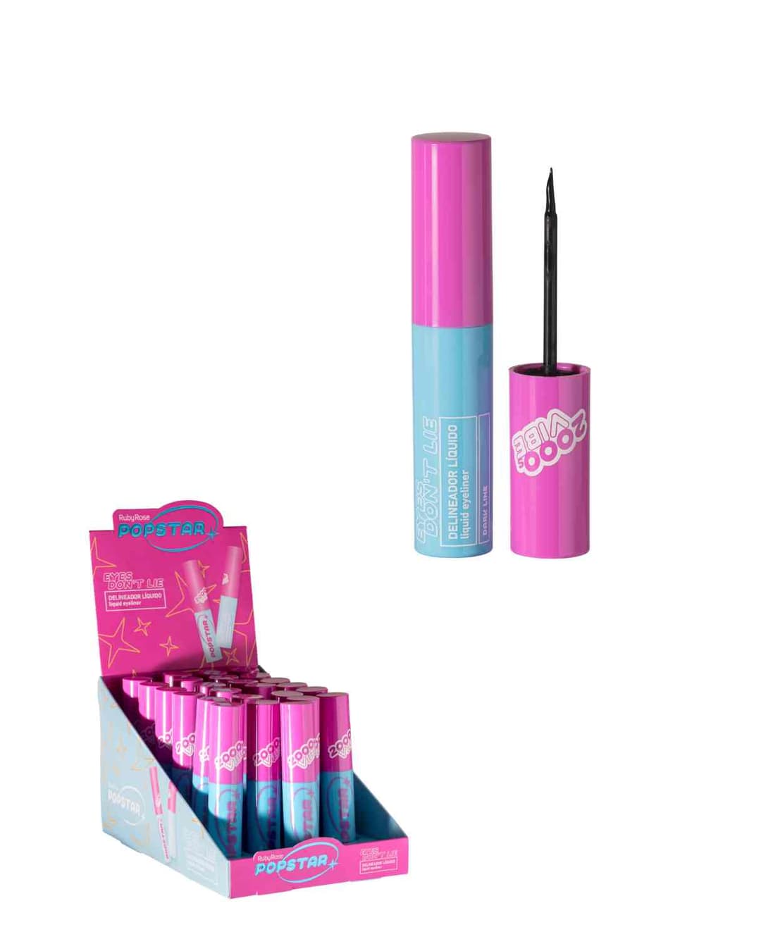 HB E2101 DELINEADOR LIQUIDO POPSTAR RUBY ROSE CX/24