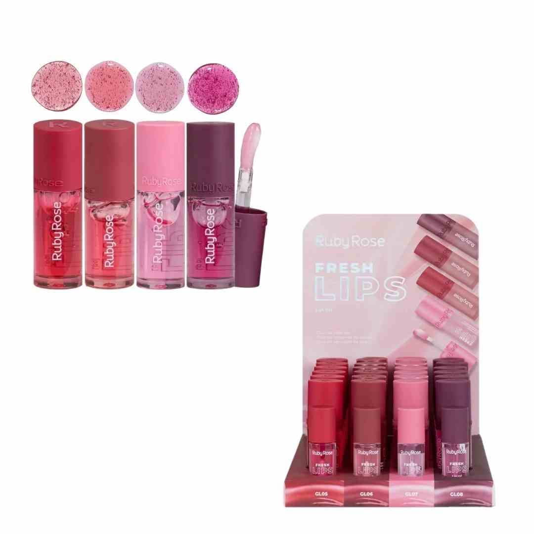 HB L6526-G2 LIP OIL FRESH LIPS RUBY ROSE CX/24