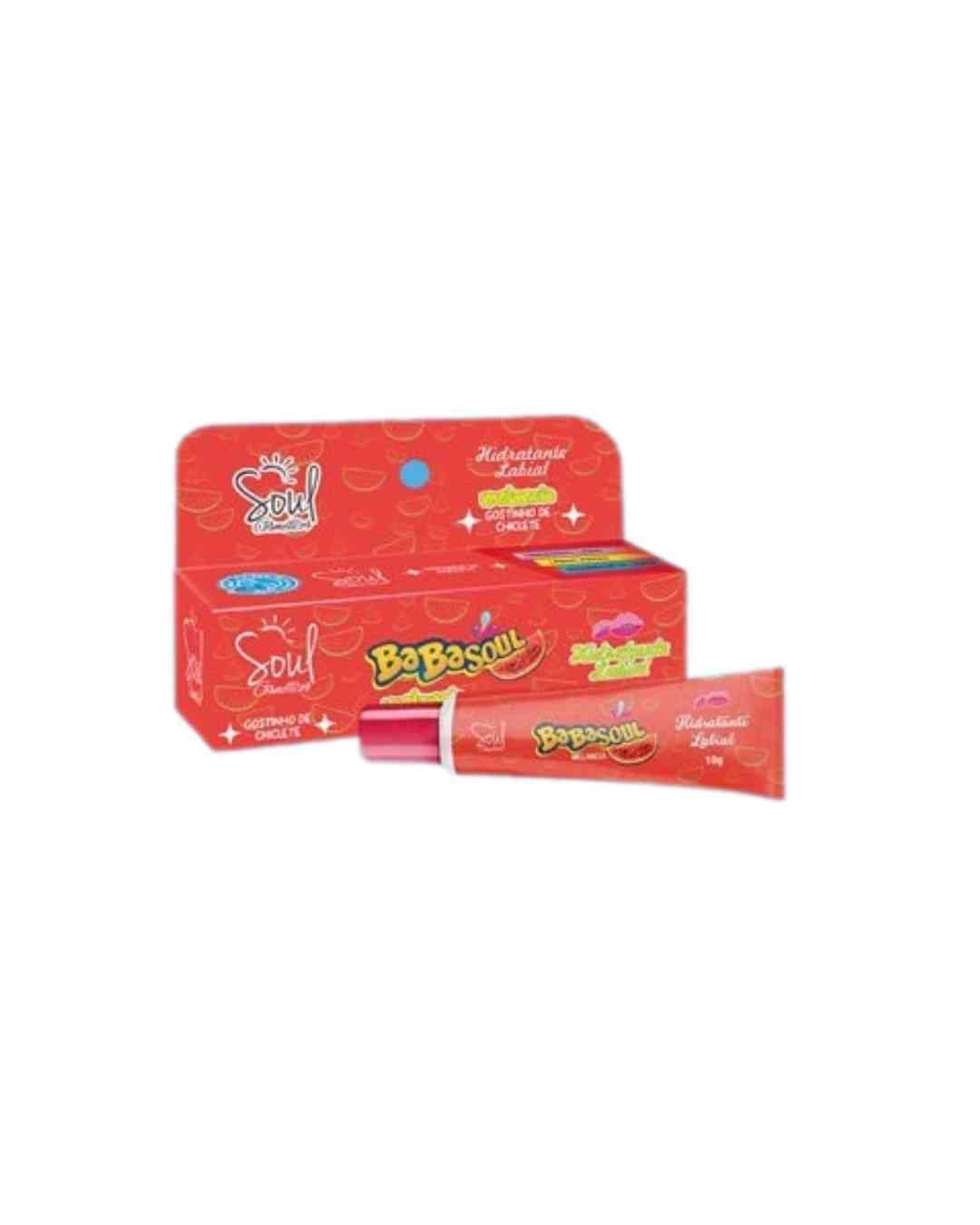HIDRATANTE LABIAL BABASOUL MELANCIA 10G SOUL COSMETICOS