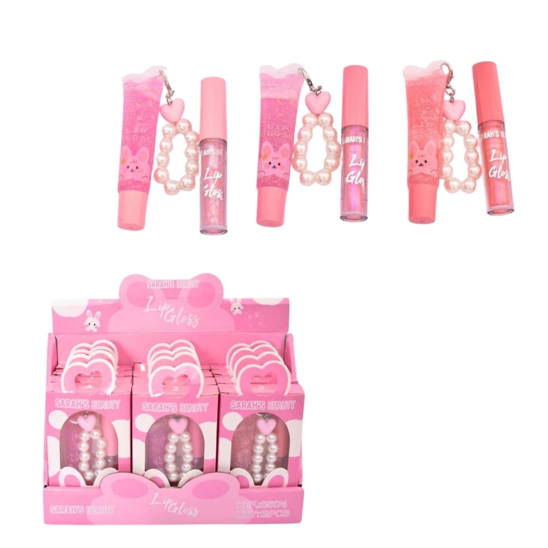 S5174 LIP GLOSS  CX/12 SARAHS BEAUTY