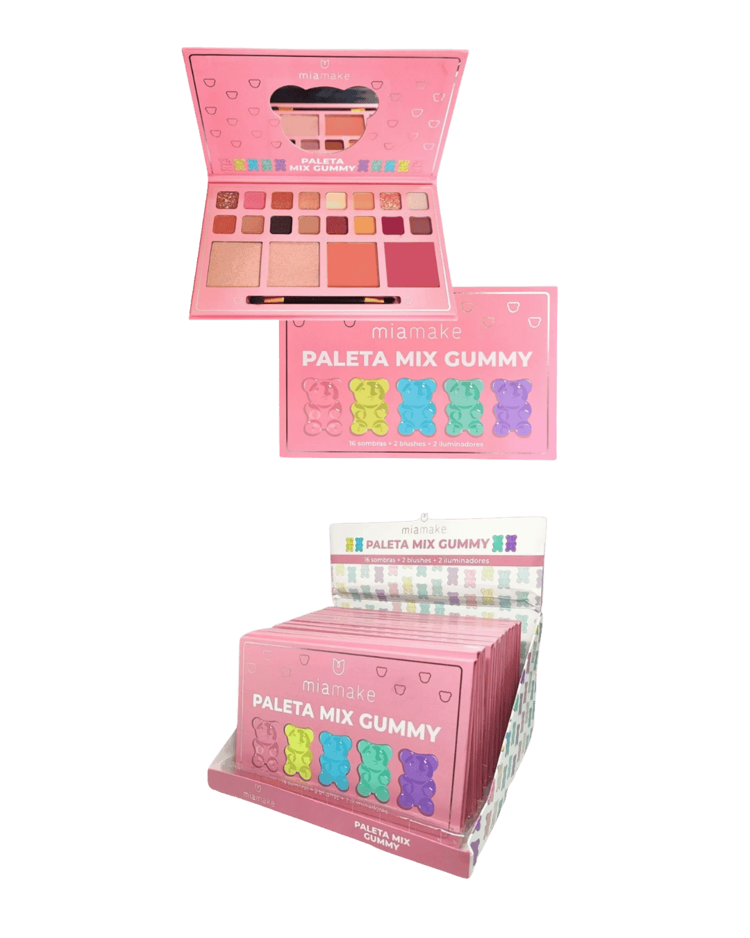 458 PALETA DE SOMBRAS GUMMY MIAMAKE
