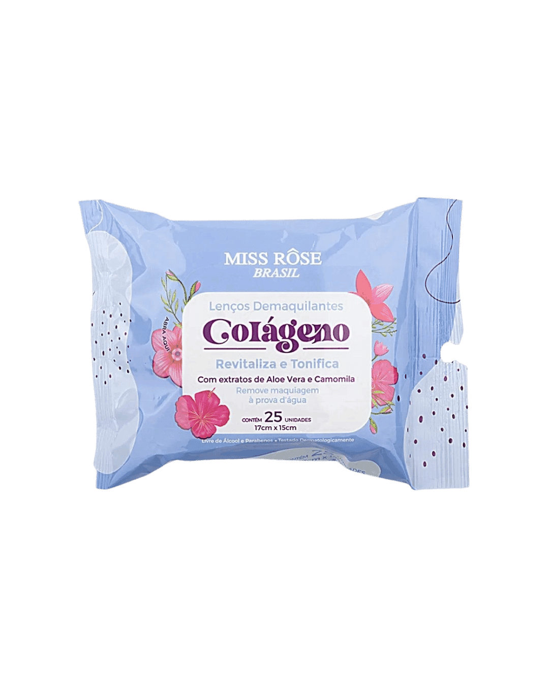 9006-500C LENCO DEMAQUILANTE COLAGENO MISS ROSE