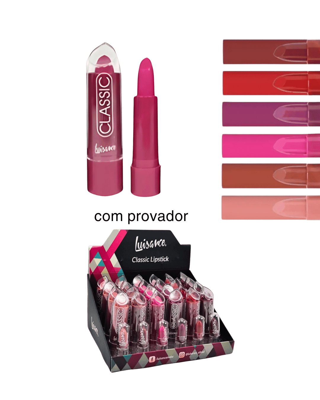 L3205 BATOM  CLASSIC LIPSTICK CX/24 LUISANCE