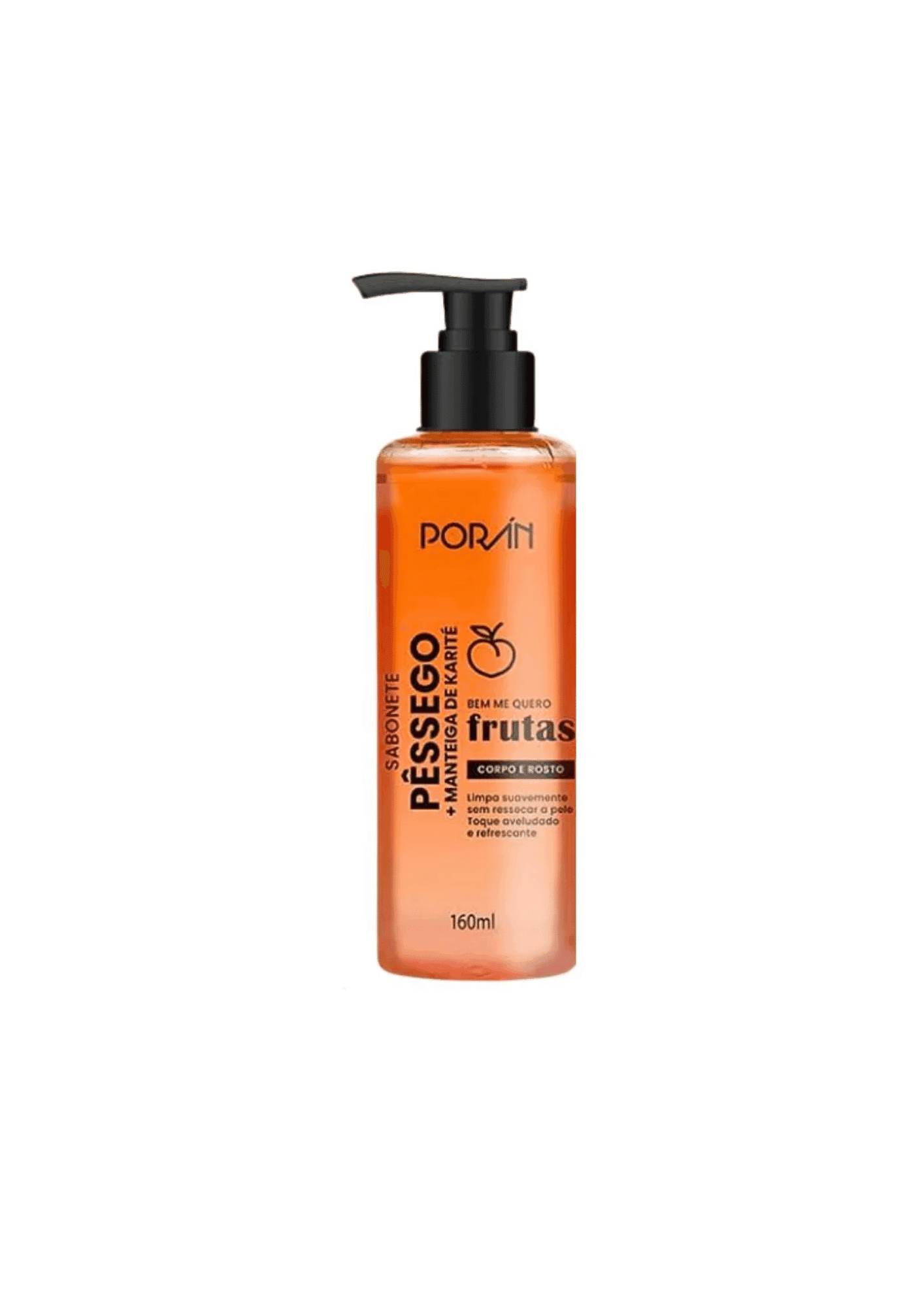 PR231 SABONETE PESSEGO CORPO E ROSTO 160ML PORAN