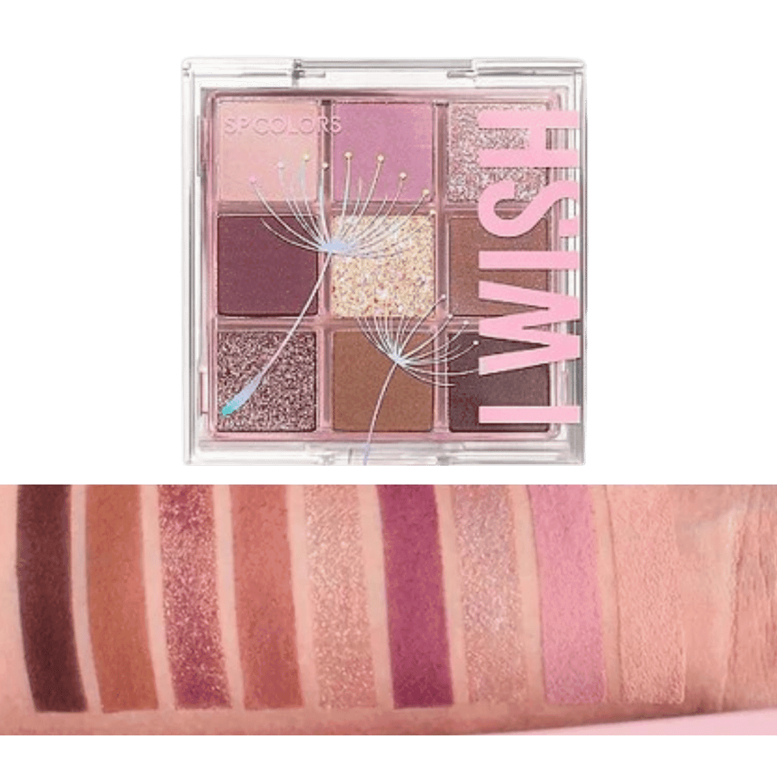 SP311-A PALETA DE SOMBRAS I WISH SP COLORS
