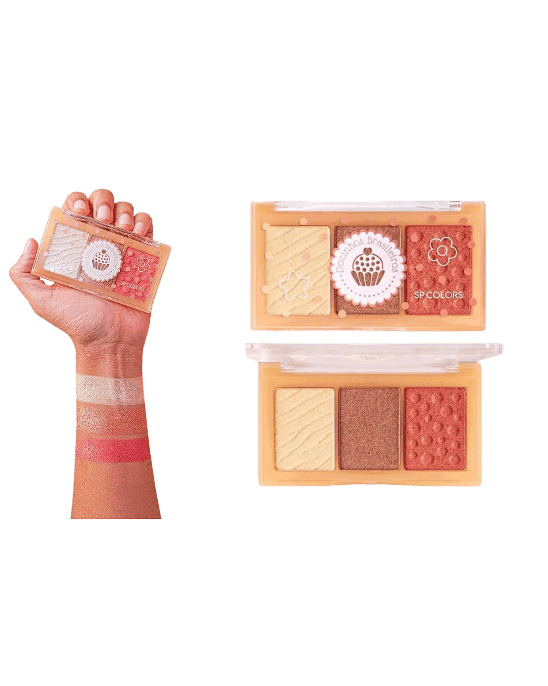 SP351 ILUMINADOR.BRONZER.BLUSH DOCINHO SP COLORS