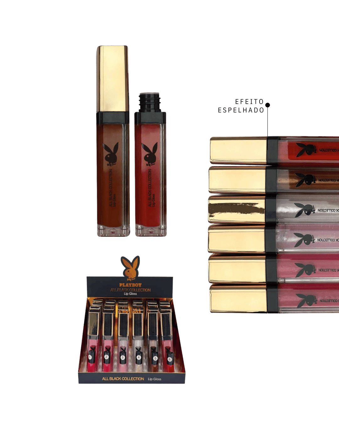 HB102890 LIP BALM ALL BACK CX/24 PLAYBOY