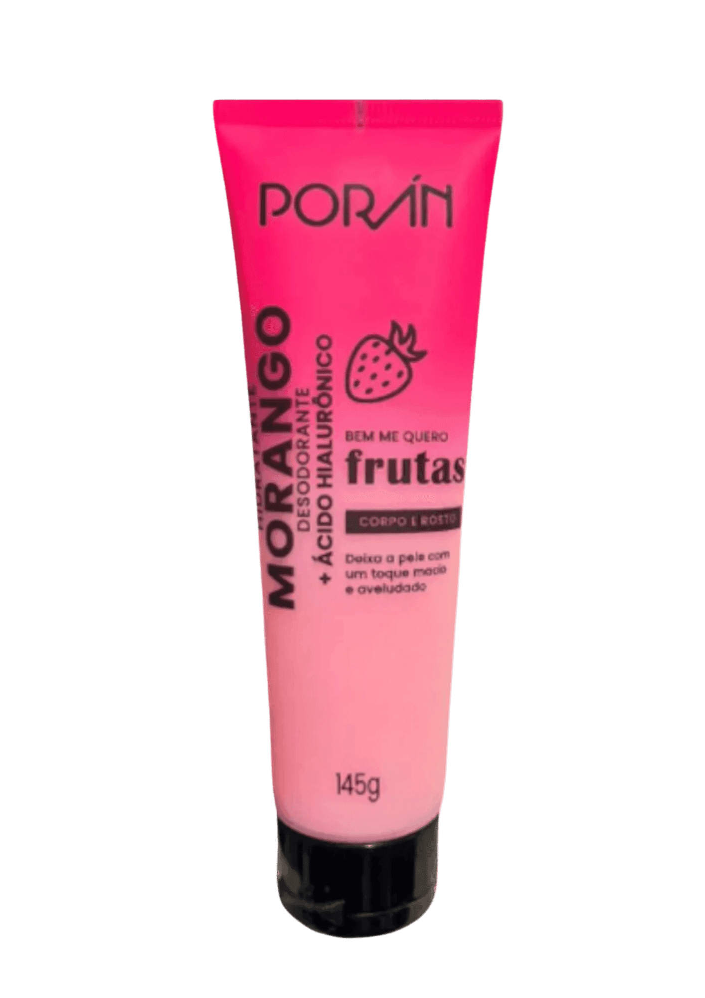 PR245 HIDRATANTE MORANGO AC.HIALURONICO 145G PORAN