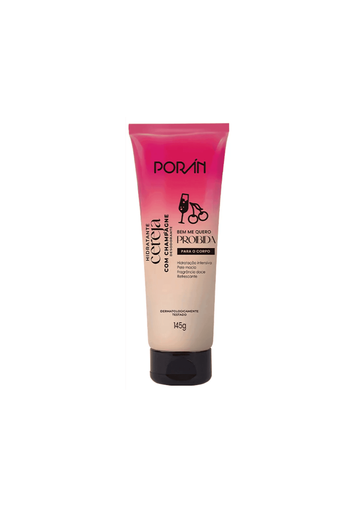 PR270 HIDRATANTE CEREJA COM CHAMPANHE 145G PORAN