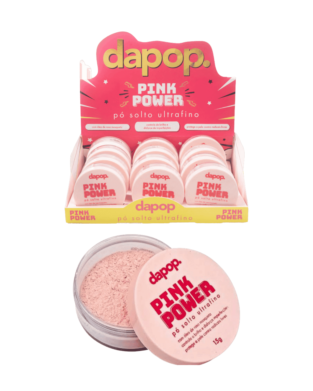 DP2265 PO ROSA MOSQUETA PINK POWER CX/12 DAPOP