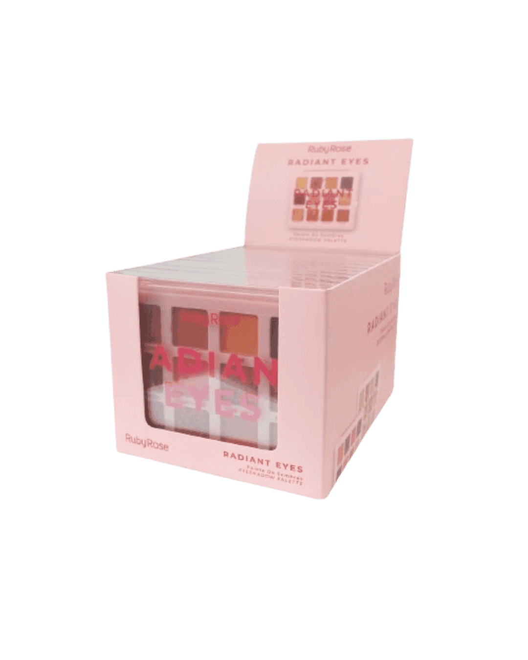 HB E2201 PALETA DE SOMBRAS RADIANT EYES ROSA RUBY ROSE CX/12