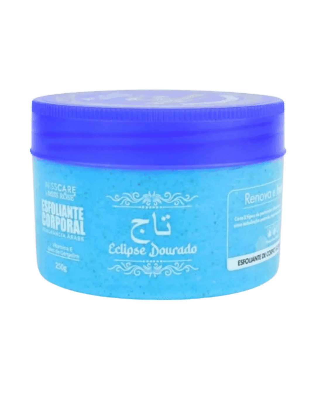 MR105-C ESFOLI CORP ARABE ECLIPSE DOURADO 250ML MISS ROSE
