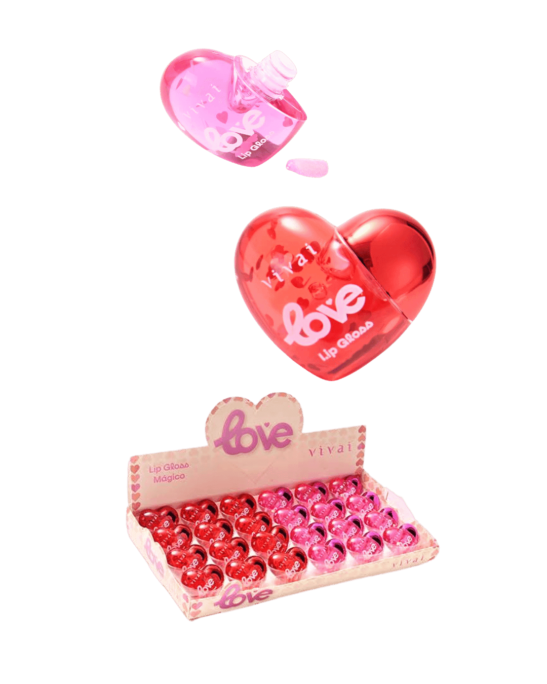 3142.1.1 LIP GLOSS LOVE MAGICO CX/24 VIVAI
