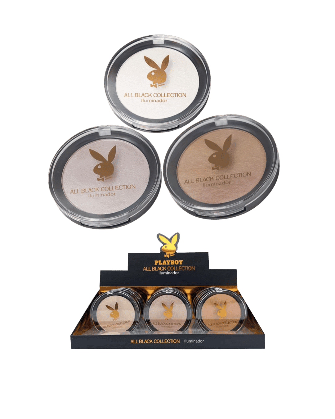 HB103917 ILUMINADOR ALL BLACK CX/12 PLAYBOY