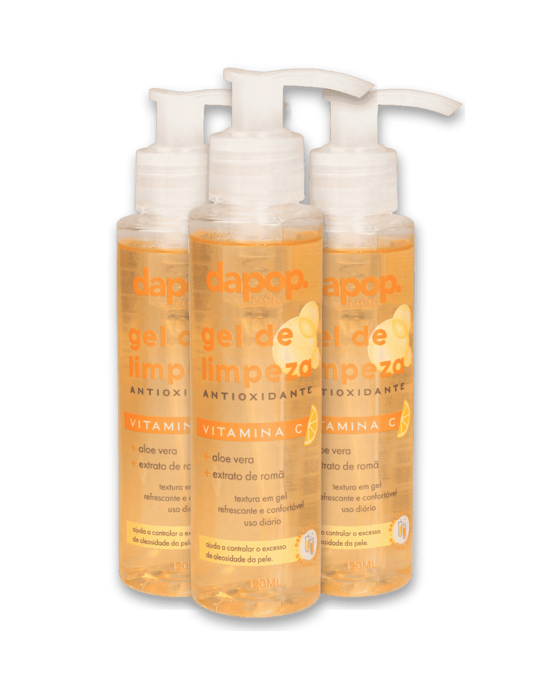 DP2324 GEL DE LIMPEZA FACIAL VITAMINA C DAPOP