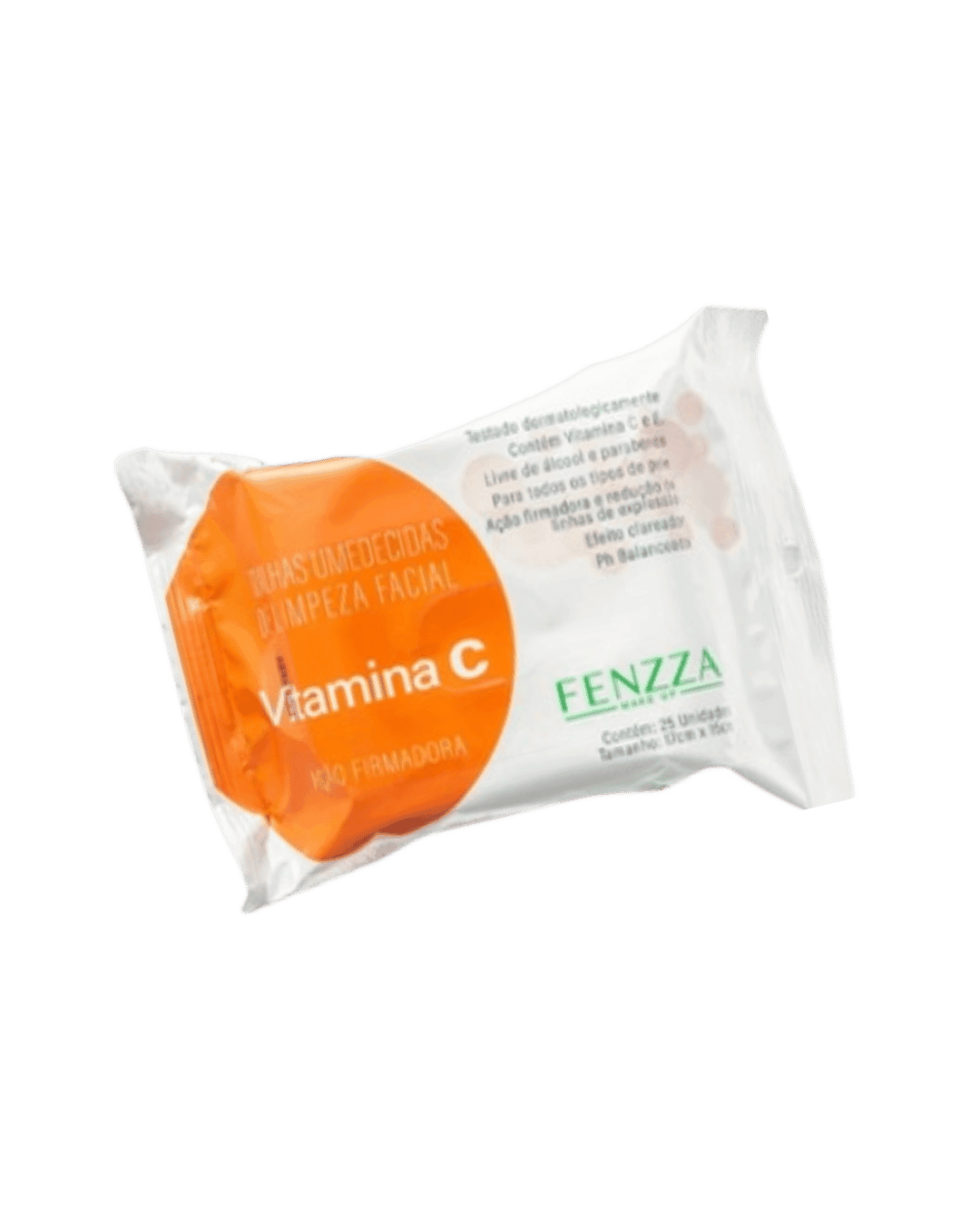FZ51014 TOALHAS UMED LIMPEZA FACIAL VITA C FENZZA MAKE UP