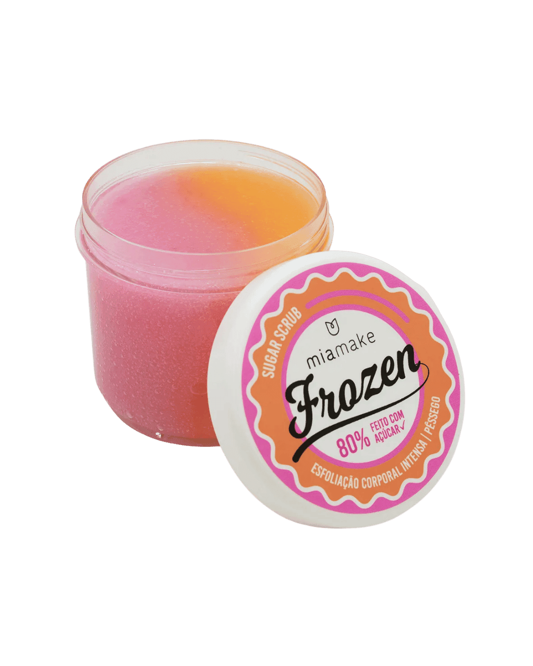 530 ESFOLIANTE CORPORAL SUGAR SCRUB PESSEGO UN MIAMAKE