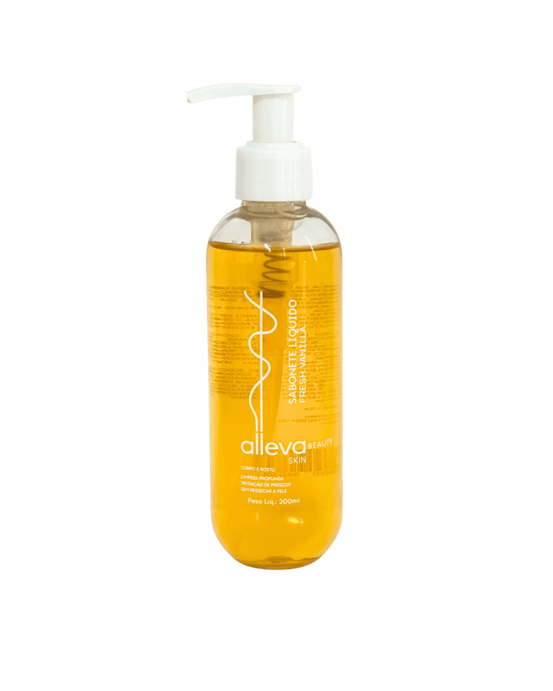 AL7201 SABONETE LIQ CORPO E ROSTO FRESH VANILLA 200ML ALLEVA