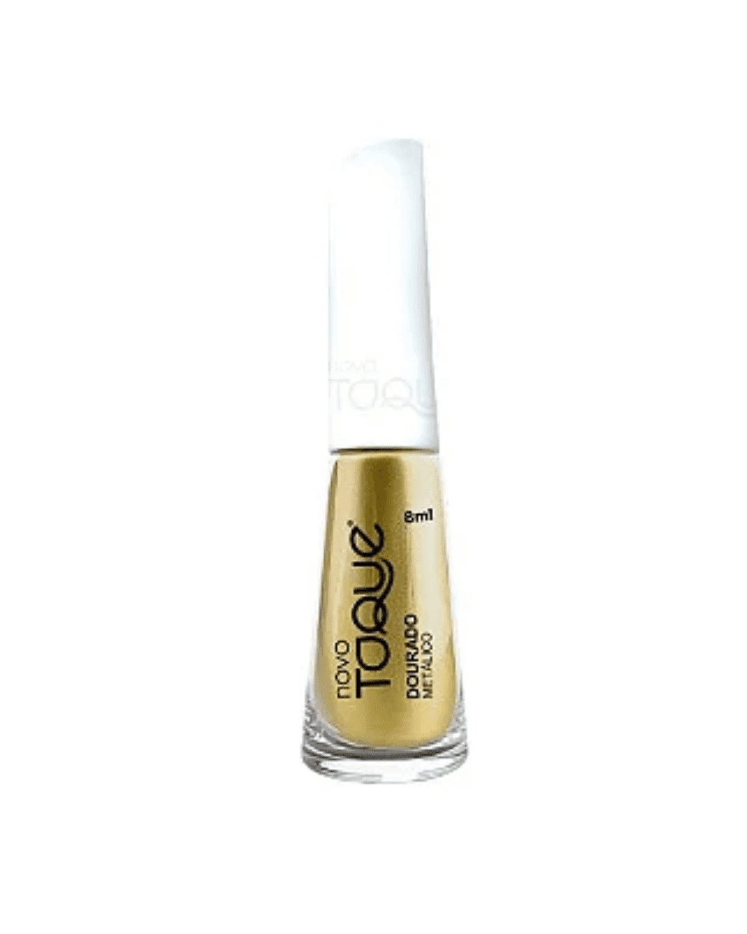 ESMALTE DOURADO MET 8ML NOVO TOQUE PC/6